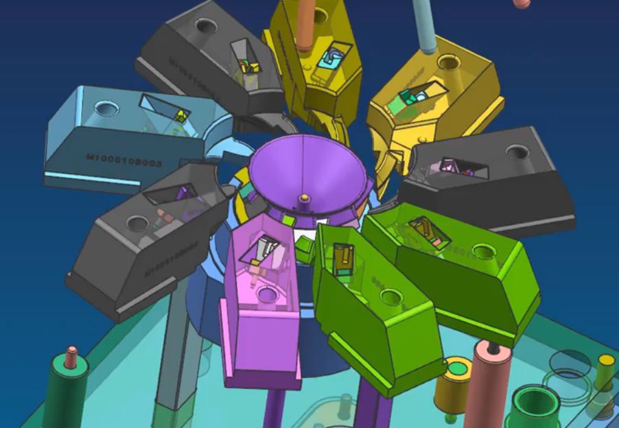 1585639955274755.jpg 加工中心這套葉輪模具如何設計?如何脫模?(圖6)