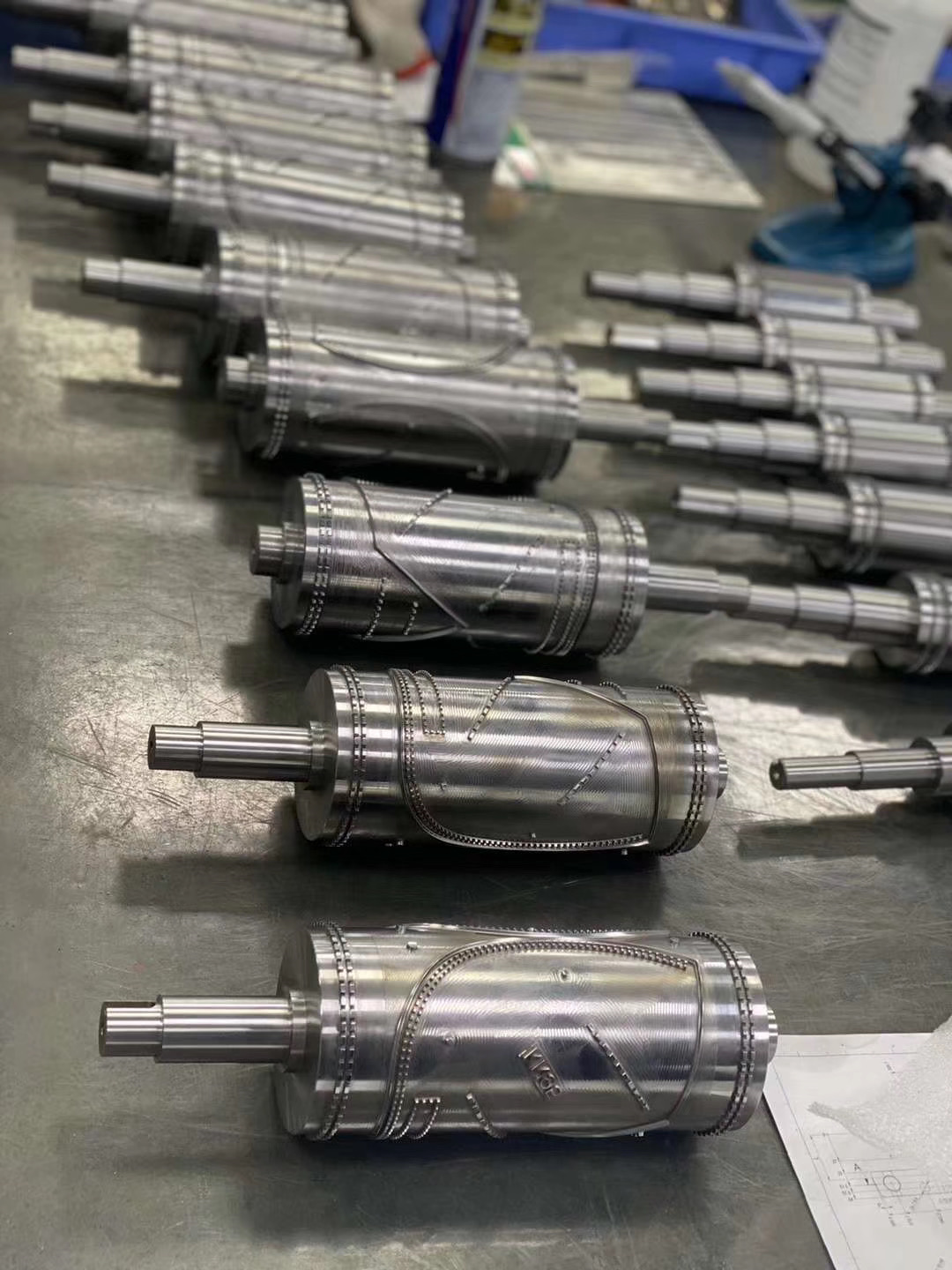 KN95口罩機滾切刀壓花輥專用加工設備VL850線軌立式加工中心(圖3) KN95口罩機滾切刀壓花輥專用加工設備VL850線軌立式加工中心(圖3)